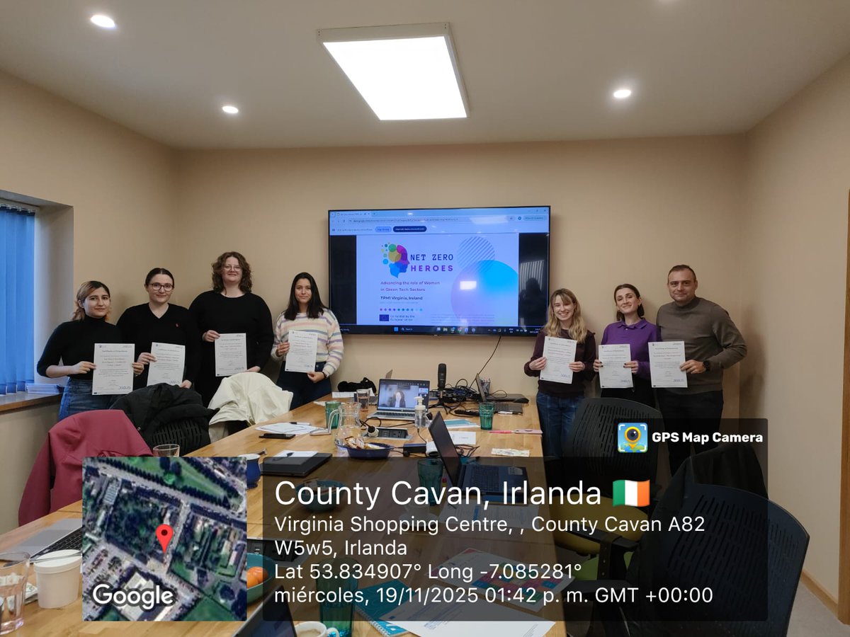 FundacionAyesa's tweet image. Damos el pistoletazo de salida al proyecto europeo #NetZero, una iniciativa diseñada para impulsar la inclusión de las mujeres en el sector de las tecnologías verdes.
Comienza un camino apasionante… ¡y estamos preparados para liderarlo!