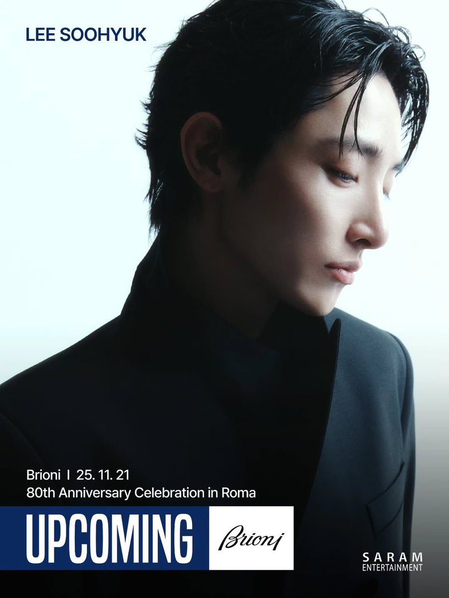 See you at the Brioni 80th Anniversary Celebration tomorrow. 🇮🇹