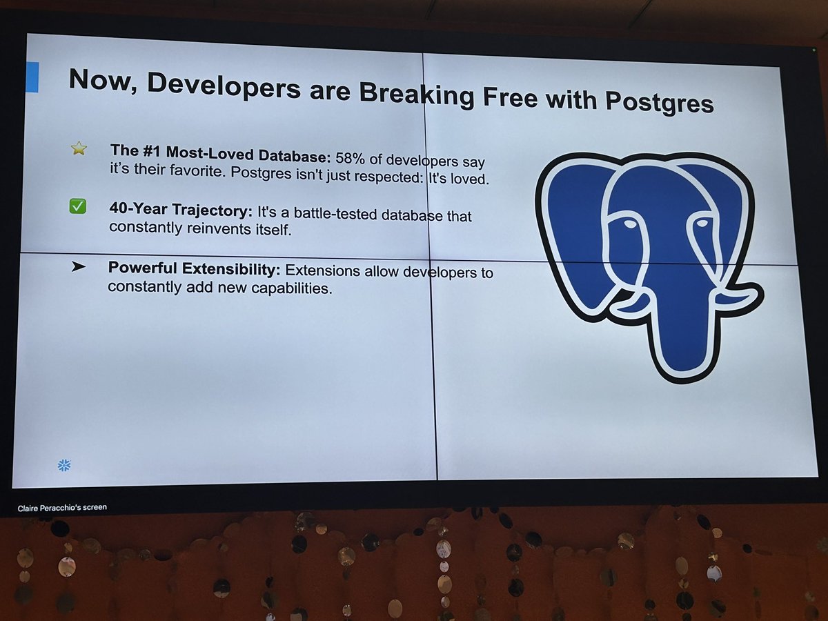 TARO9652512797's tweet image. 改めて歴史あるデータベース

 #Snowflake
 #SnowVillage
 #Postgres