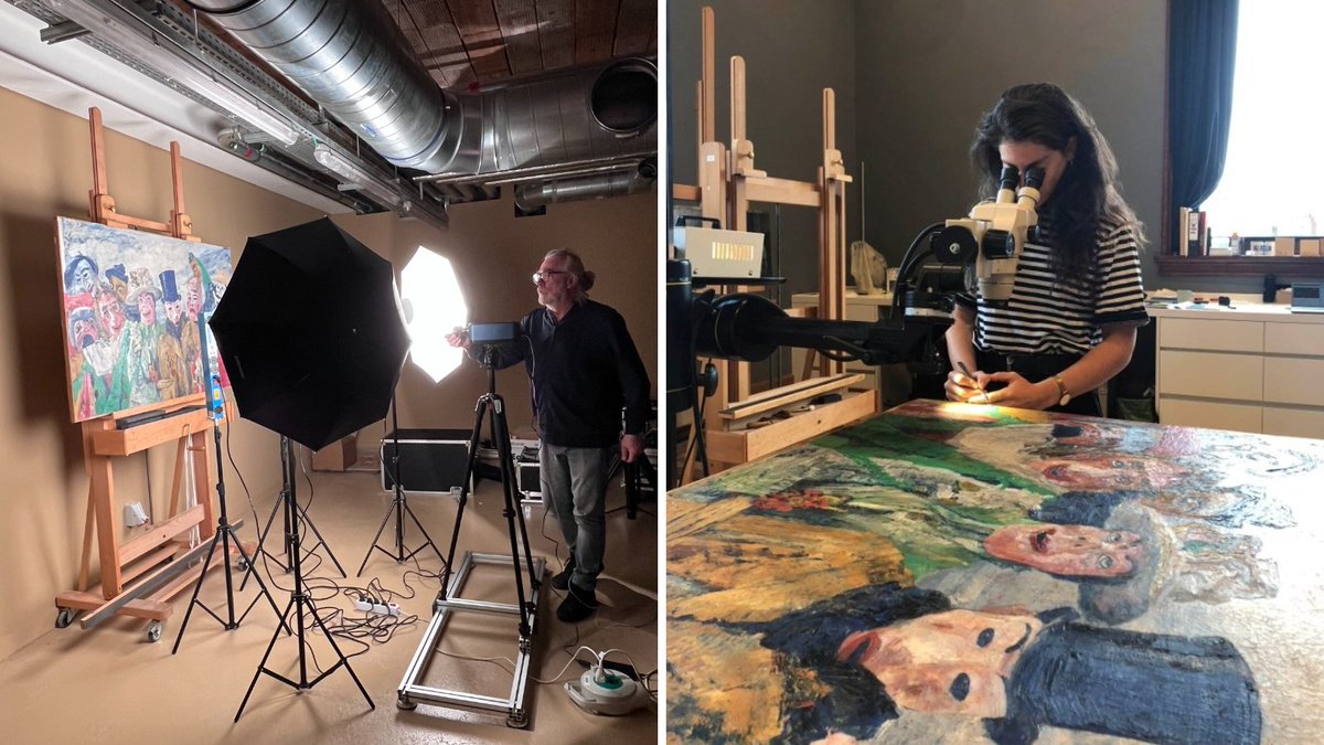 CNRsocial_'s tweet image. L&apos;#Intrigo di #Ensor: degrado del verde smeraldo e indagini per la conservazione
Un team guidato da @cnr_scitec e @UniperugiaNews ha condotto uno studio sui fattori che innescano il deterioramento di questo pigmento che &quot;teme&quot; soprattutto la luce
Leggi👇
cnr.it/it/comunicato-…