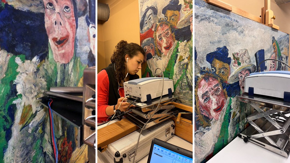 CNRsocial_'s tweet image. L&apos;#Intrigo di #Ensor: degrado del verde smeraldo e indagini per la conservazione
Un team guidato da @cnr_scitec e @UniperugiaNews ha condotto uno studio sui fattori che innescano il deterioramento di questo pigmento che &quot;teme&quot; soprattutto la luce
Leggi👇
cnr.it/it/comunicato-…