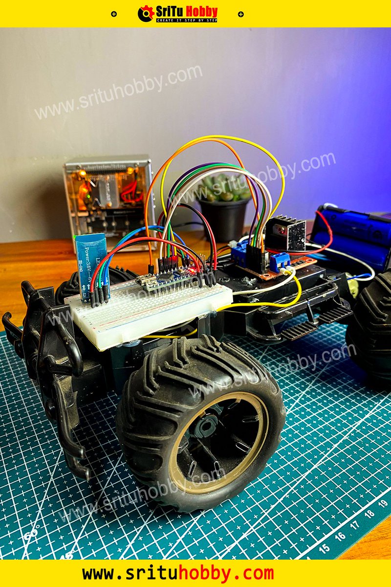 sritu_hobby's tweet image. Bluetooth Control Jeep with Arduino
#arduino #arduinoprojects #Jeep #arduinofun #arduinoprogramming #diyprojects #robot #diycar #arduinotutorial #Bluetooth #bluetooth_control #electronicprojects #electronictutorials #srituhobby #sritu_hobby #SriTu_Hobby_App #SriTu_Hobby_Shop
