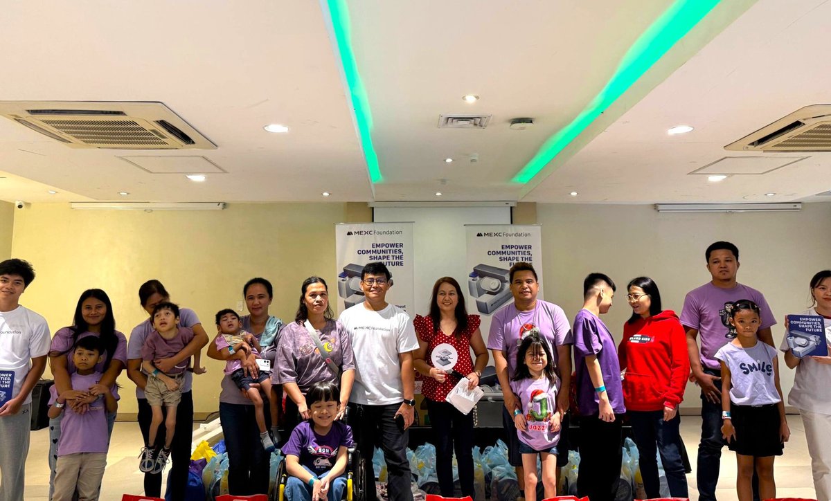 MEXC_Filipino's tweet image. An incredible day with the #MEXCFoundation, spreading joy to our little brave warriors. 

Truly heartwarming to be part of a mission that brings smiles and support to these children and their families. ❤️

Full Story: 

manilatimes.net/2025/11/17/tmt…

@MEXC_Official #MEXC @MEXC_Filipino