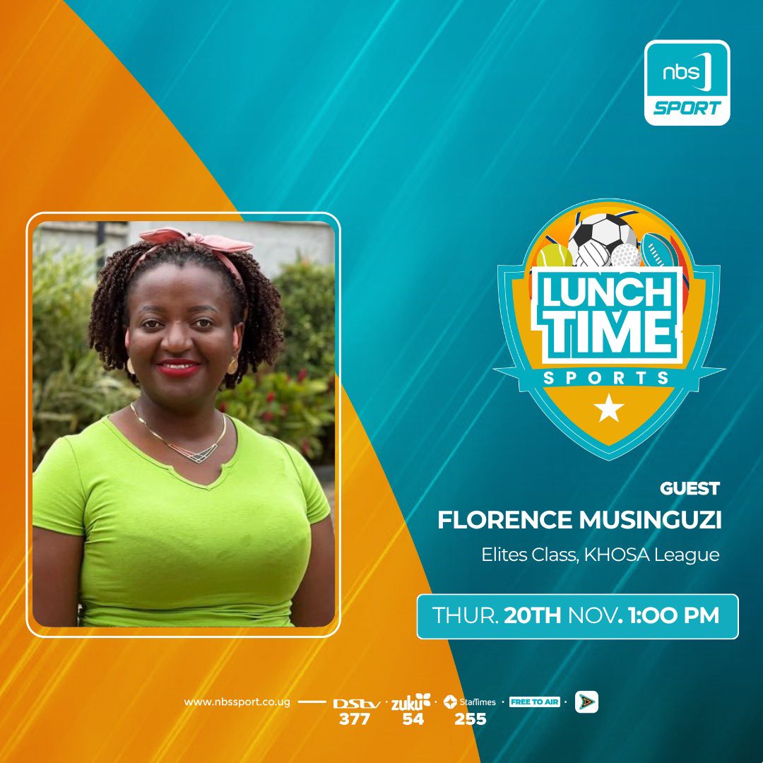 You went to <a href="/kigezihigh/">Kigezi High School</a>? Join us on #NBSLTS this afternoon as we talk <a href="/TheKhosaLeague/">The KHOSA League (Official)</a>.

#NBSportUpdates