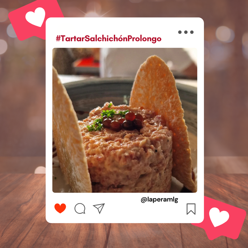 Prolongo1820's tweet photo. 🍽️ Tartar de Salchichón Málaga Prolongo
by @laperamlg ✨

Ideal para compartir… o no 😉

#Prolongo #SalchichónDeMálaga #RecetasProlongo #Tartar #SaboraMálaga #Desde1820 #laperamlg #MomentosProlongo https://t.co/dV4p5GY9hf