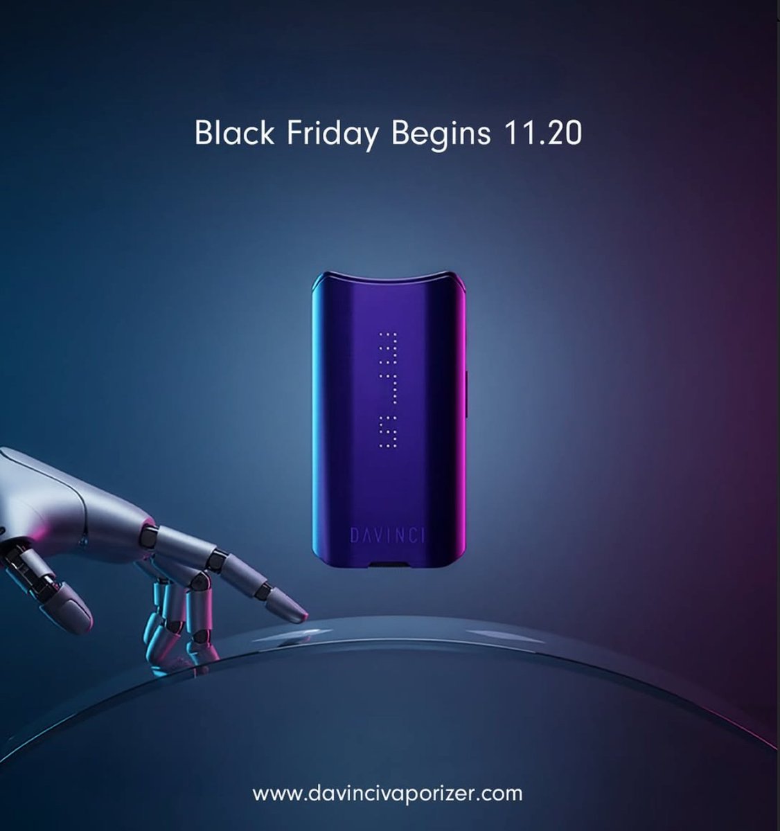 DaVinciVape's tweet image. Black Friday starts TODAY! 

A week built for the detail-obsessed.
Precision engineering. Real savings.

Stay close.

#Vaporizer #BlackFriday2025