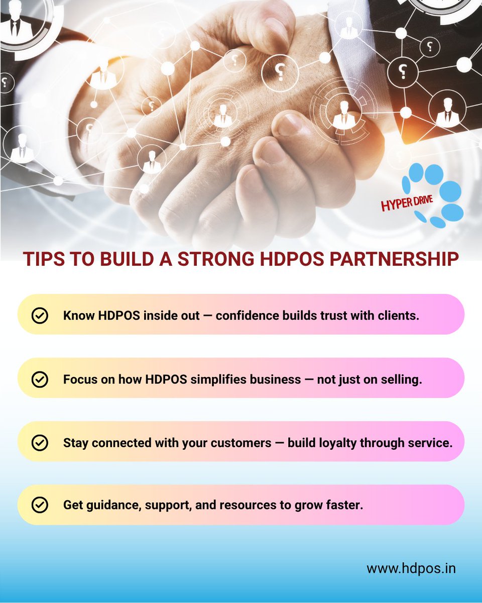 Hdpos_hd's tweet image. Grow Your Earnings with the Power of HDPOS

#hdpossmart #billingsoftware #Automatedbilling #revenuemanagement #smallbusinessbilling #cloudbilling #hdpos #smartsoftware #pos #erp #billingsystem