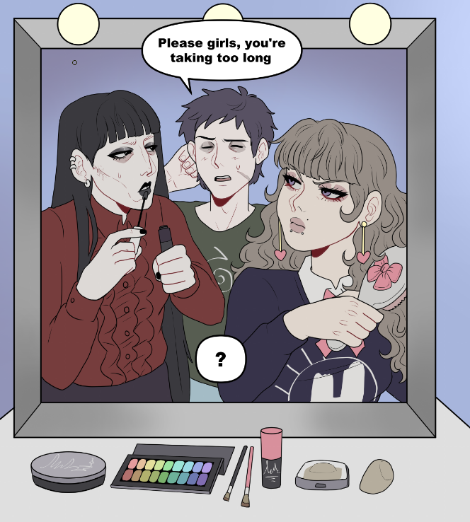 YoyoWhalee's tweet photo. dude let ur girlfriends to finish 😭 
#wip https://t.co/Iwcz7hJpPN