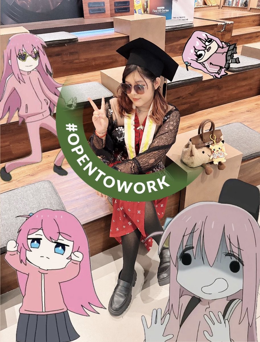 dittameliaa's tweet image. Info loker buat fresh graduate dengan pengalaman 10 tahun kerja. 

#graduation #opentowork