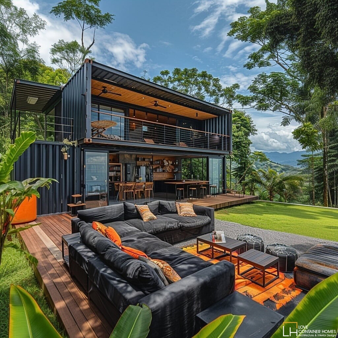LCH_studios's tweet image. Would you live in a house built out of shipping containers? Rate this one on a scale of 0-10.  Visit us at lovecontainerhomes.com for container house plans and designs.
#architecture #shippingcontainer #containerhome #containerhouse #house #prefab