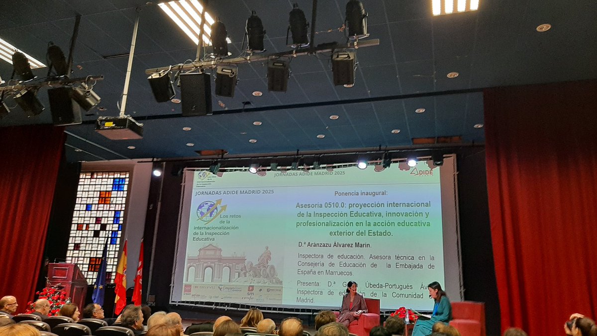 adide_clm's tweet image. ADIDE-CLM acercándose a la proyección internacional de la Inspección de Educación 

Jornadas #ADIDEMadrid2025