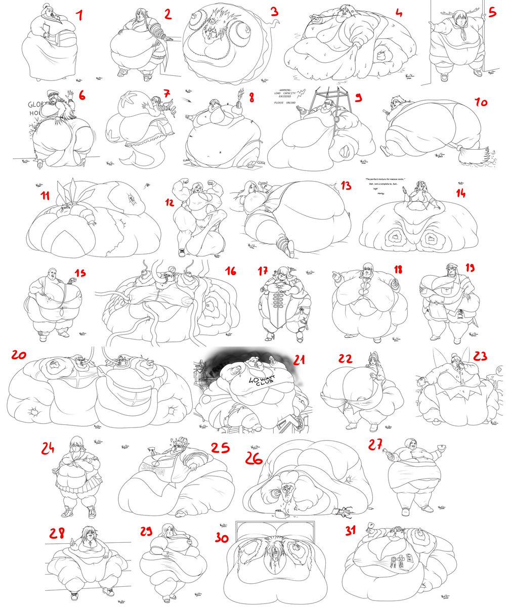 I guess the only way to grab enough attention is to post a pic...

Now, this is a showcase of all the inktober pictures that are being sold for 15$ each. If you decide to buy it, you will get it colored by me!

Now, since I guess many are timid, or don't trust me, I'm here to