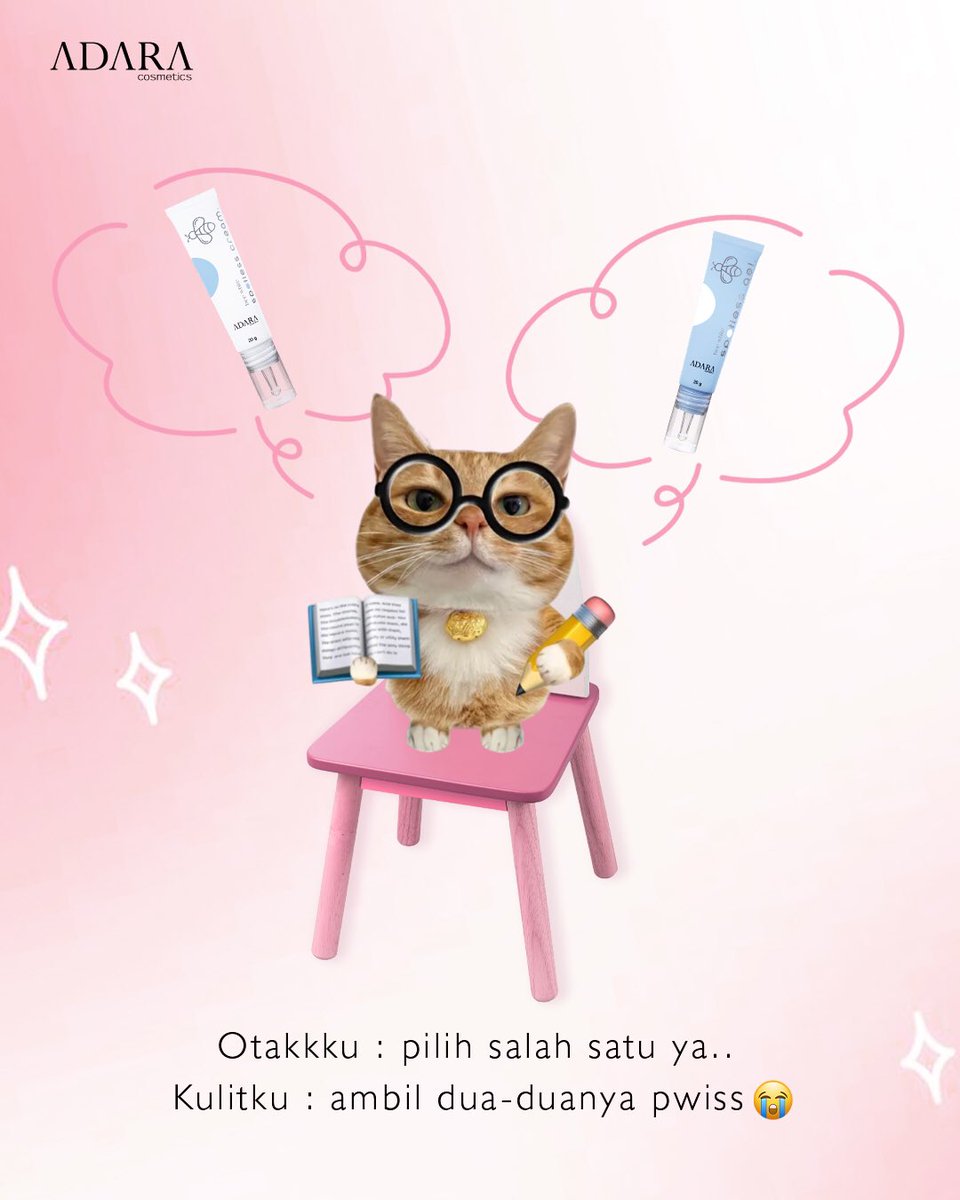 Adara_ID's tweet image. Aku: ‘satu aja cukup’
Kulitku: HAHA NO.🤡✨

Kalian gini juga ga beeuties😭