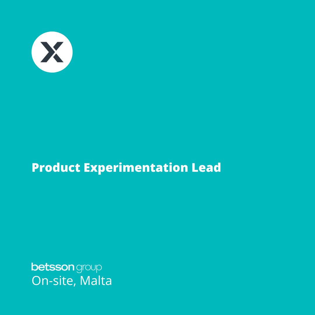 Role of the day: Product Experimentation Lead <a href="/BetssonGroup/">Betsson Group</a> 

buff.ly/yi7JSIi 

#hiring #experimentation #jobalerts
