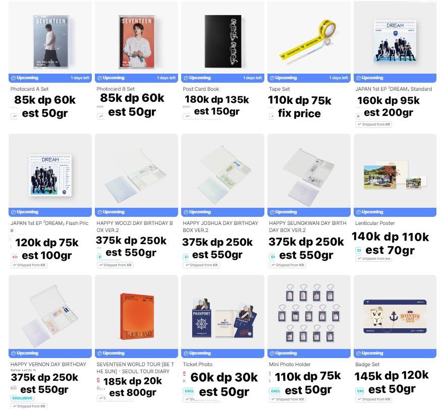 semucolon's tweet photo. [#posmcln] open po pre-order weverse global black friday seventeen

✅️ include est. ems + tax
❌️ packing + admin shopee 16.5%

to order: https://t.co/ilhG28wq7A

📆CLOSE: 20/11, 22.00 WIB https://t.co/O3gv5irWr6