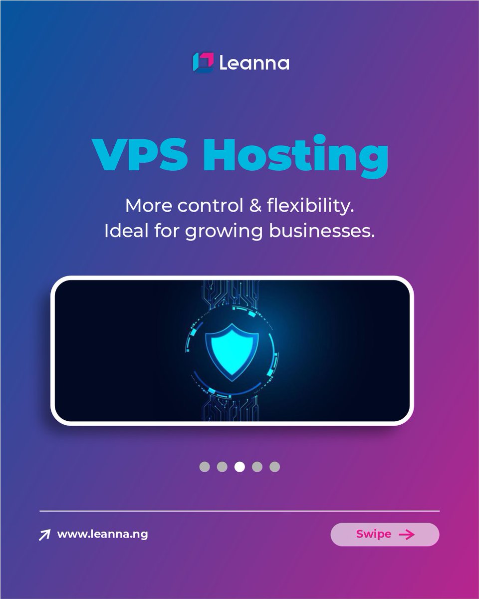 leannahosting's tweet image. Stop guessing, start growing! 📈 Choosing the right hosting is key. We&apos;ve simplified the difference between Shared, VPS, and Cloud Hosting. Swipe through and then visit Leanna.ng or click the link in bio to compare plans!
#WebHosting #CloudHosting  #SharedHosting