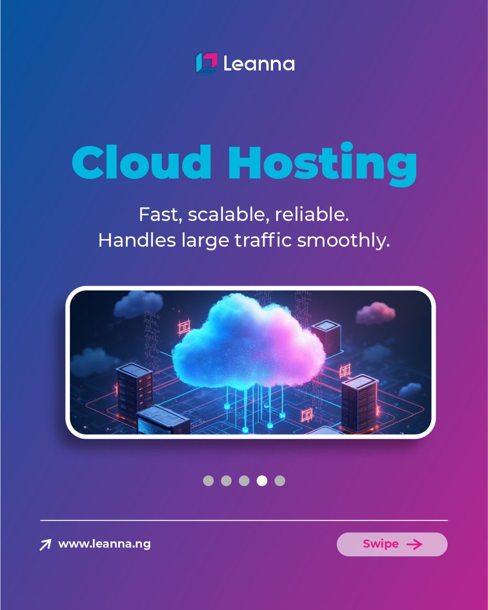 leannahosting's tweet image. Stop guessing, start growing! 📈 Choosing the right hosting is key. We&apos;ve simplified the difference between Shared, VPS, and Cloud Hosting. Swipe through and then visit Leanna.ng or click the link in bio to compare plans!
#WebHosting #CloudHosting  #SharedHosting