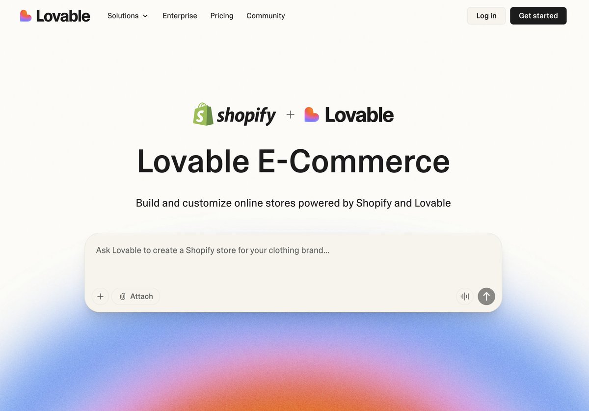 Mathilde's tweet image. Quand je repense au boulot que ça a été en 2005 de dev le site de Bagatelles, ma première boite ecommerce... L&apos;intégration Shopify sur Lovable, c&apos;est juste follement simple.