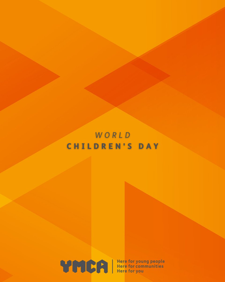 oneymca's tweet image. At One YMCA, we believe everyone should have a fair chance to discover who they are and what they can become.

Let&apos;s come together to protect child wellbeing and ‘listen to the future’ to create a better world to harness their self-expression 🌍

#YMCA #WorldChildrensDay