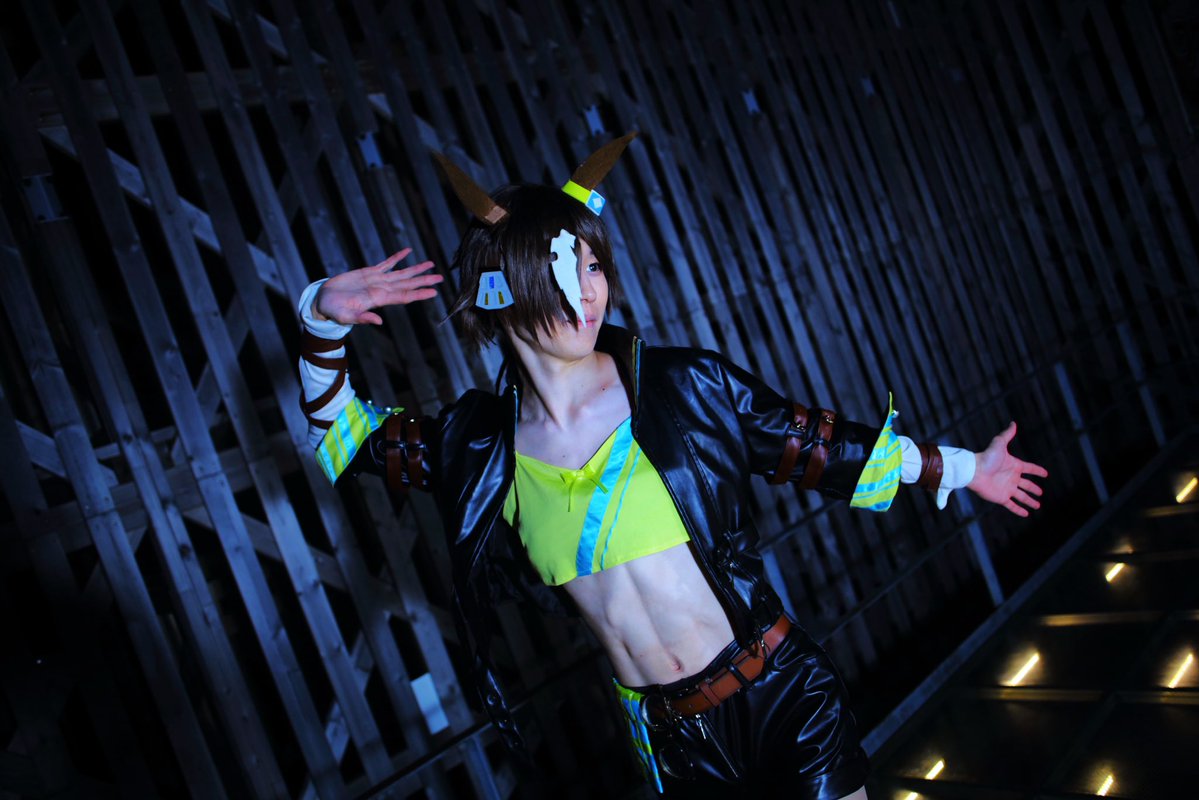 ⚠︎︎コスプレ　パーツ欠品
ウマ娘／ウオッカ

￣￣￣￣￣￣￣￣￣￣￣￣￣￣￣￣￣
こんな〜レースは〜　は〜じめて〜♫
＿＿＿＿＿＿＿＿＿＿＿＿＿＿＿＿＿

📸：からうま さん(<a href="/fujihaya66/">からうま@11/22 サーコス船橋</a> )
 #ラグコス