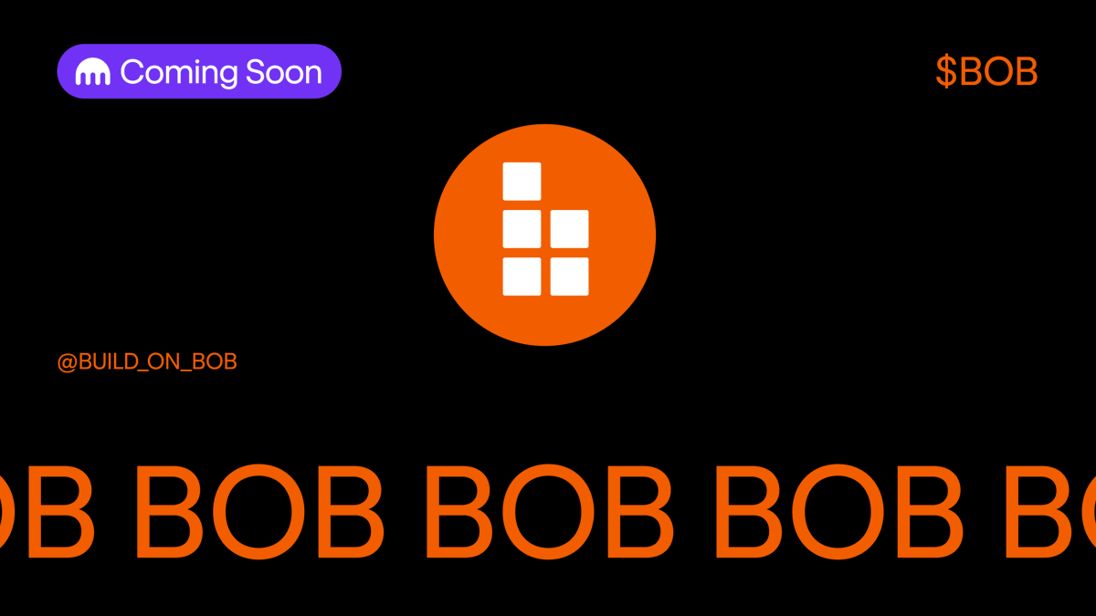 krakenfx's tweet image. Coming soon on Kraken 👀 

$BOB by @build_on_bob 

Now in post-only mode. Trading starts November 20 at 14:00 UTC. 

Deposit today → app.kraken.com/JDNW/BOB