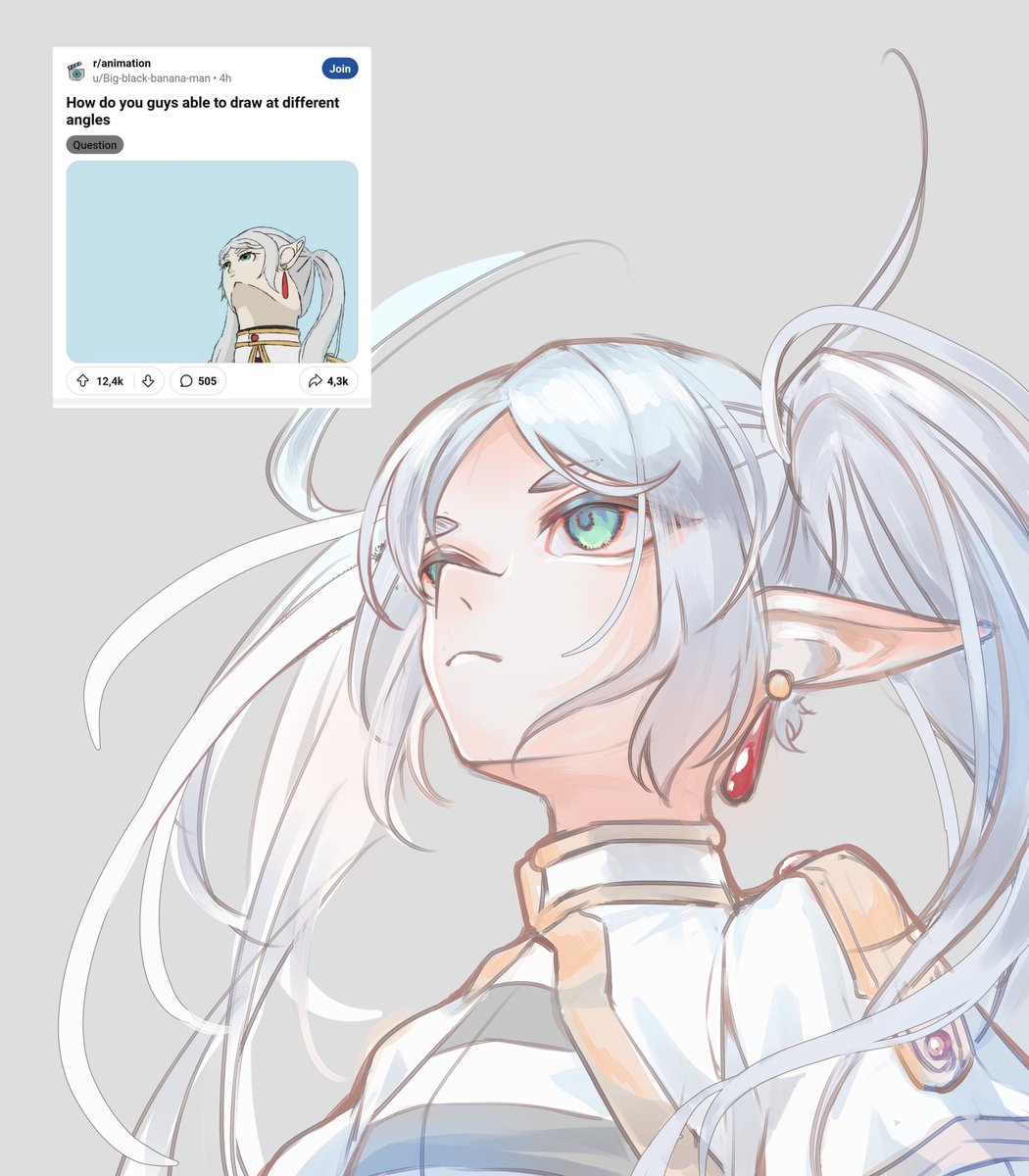 跟個風！這個角度真難！

#芙莉蓮 #芙莉蓮抬頭