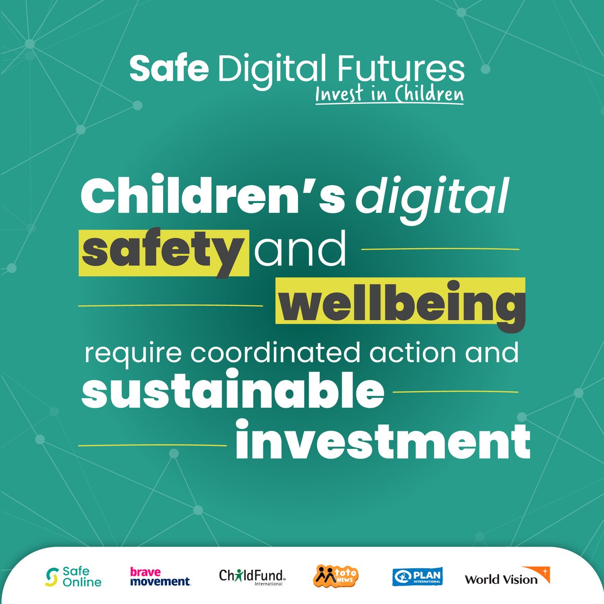 📌 Did you know 1 in 3 children globally have been asked for sexual images online?

This #NationalChildrensMonth2025 let’s make digital spaces safe for every child.

#StandWithGirls #SafeOnline #SafeDigitalFutures