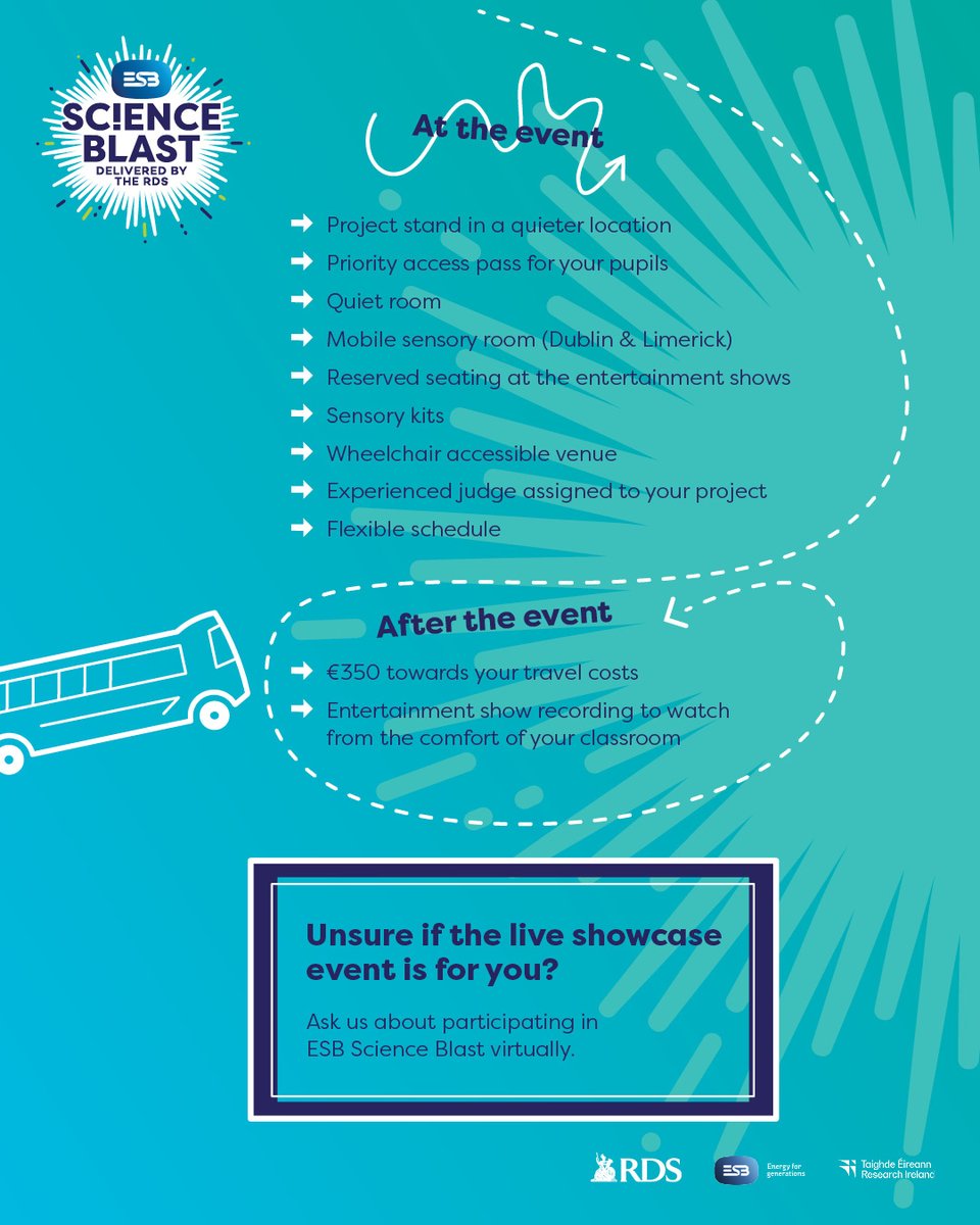 esbscienceblast's tweet image. A huge thank you to the many special schools who joined us at #ESBScienceBlast last year. Learn how we can support your school and visit esbscienceblast.com to get involved in ESB Science Blast 2026!