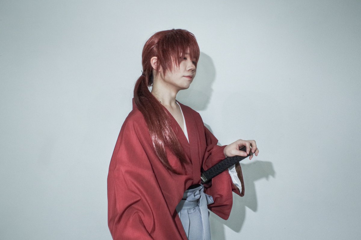 hpmi_yun's tweet photo. 【Cosplay】

るろうに剣心/緋村剣心

──平和な世でござる。

studio：@7studio2 https://t.co/mnG8qMVw7C