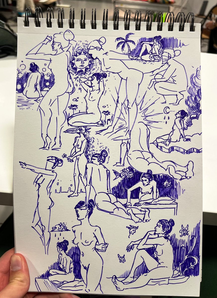 Reprise du modèle vivant (encore)