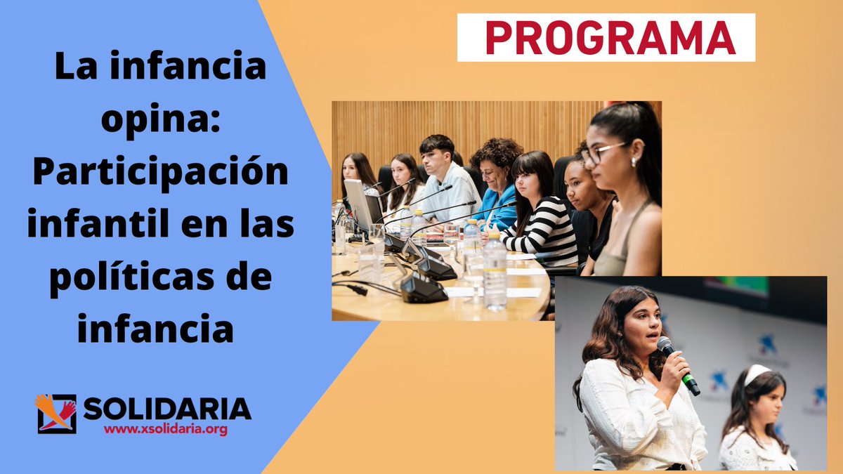 ¿#SabíasQué puedes impulsar proyectos sociales dirigidos a la infancia?

¿Cómo? 🤔

Gracias a que marcas la #XSolidaria en tu declaración de la renta se ponen en marcha programas como “La infancia opina: Participación infantil en las políticas de infancia” de <a href="/platdeinfancia/">Plataforma de Infancia</a>