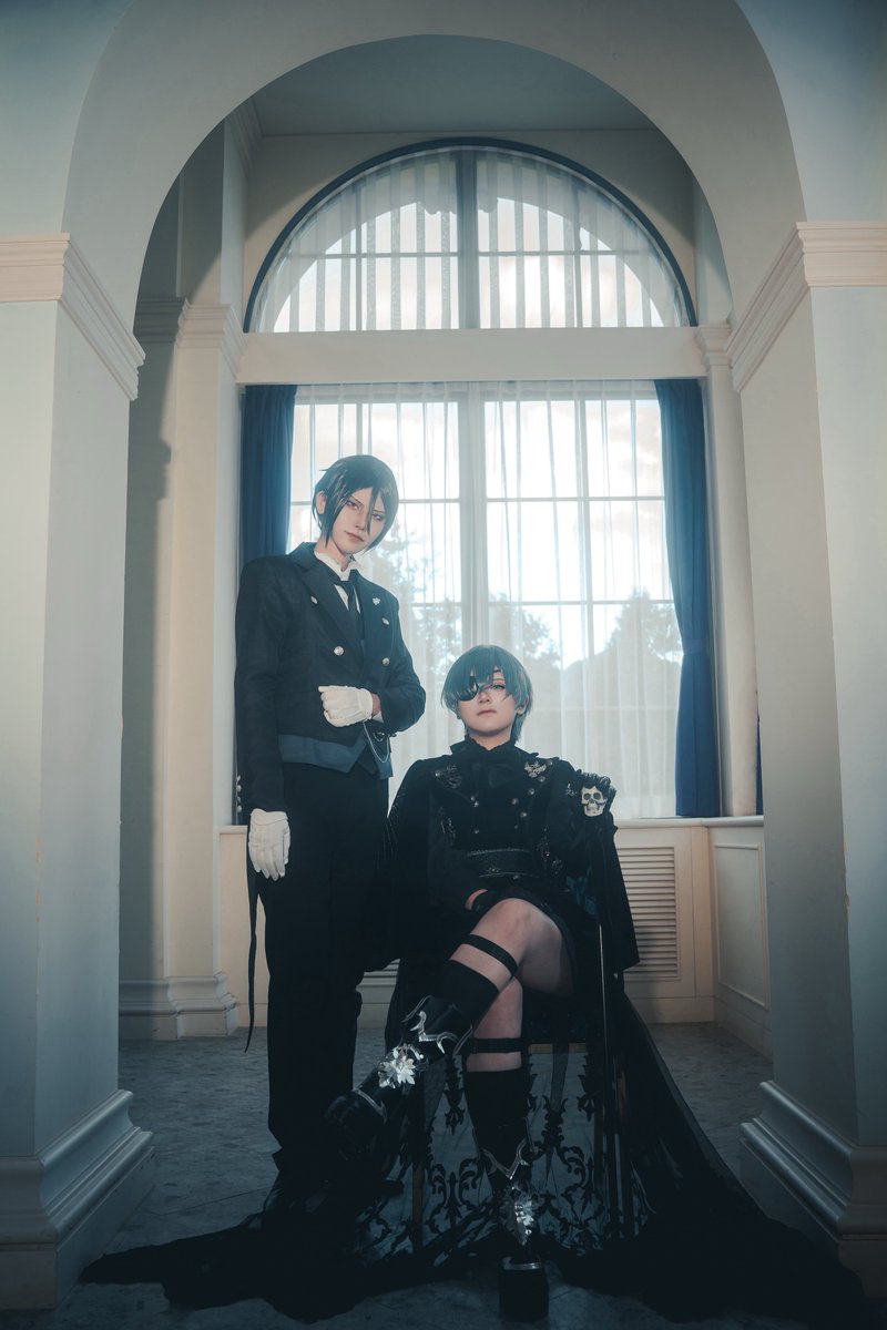 Cosplay　BIack ButIer

Ciel：龍神
Sebastian：朝倉 さん
photo：みるく さん
  #AMP88