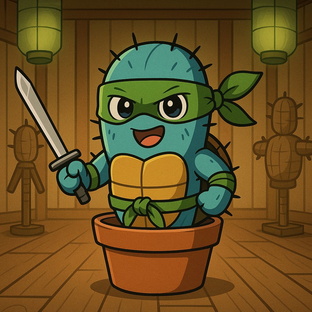 UnhuggableBase's tweet image. If you’ve been waiting for a signal… THIS IS the signal. Louis is slicing the red and protecting every holder’s bag. 🥷 🐢 

Buy LOU  because the momentum is real.
Projects that grow organically are the ones that last. 💪🏻 

Next leg is coming… don’t say the cactus didn’t warn…