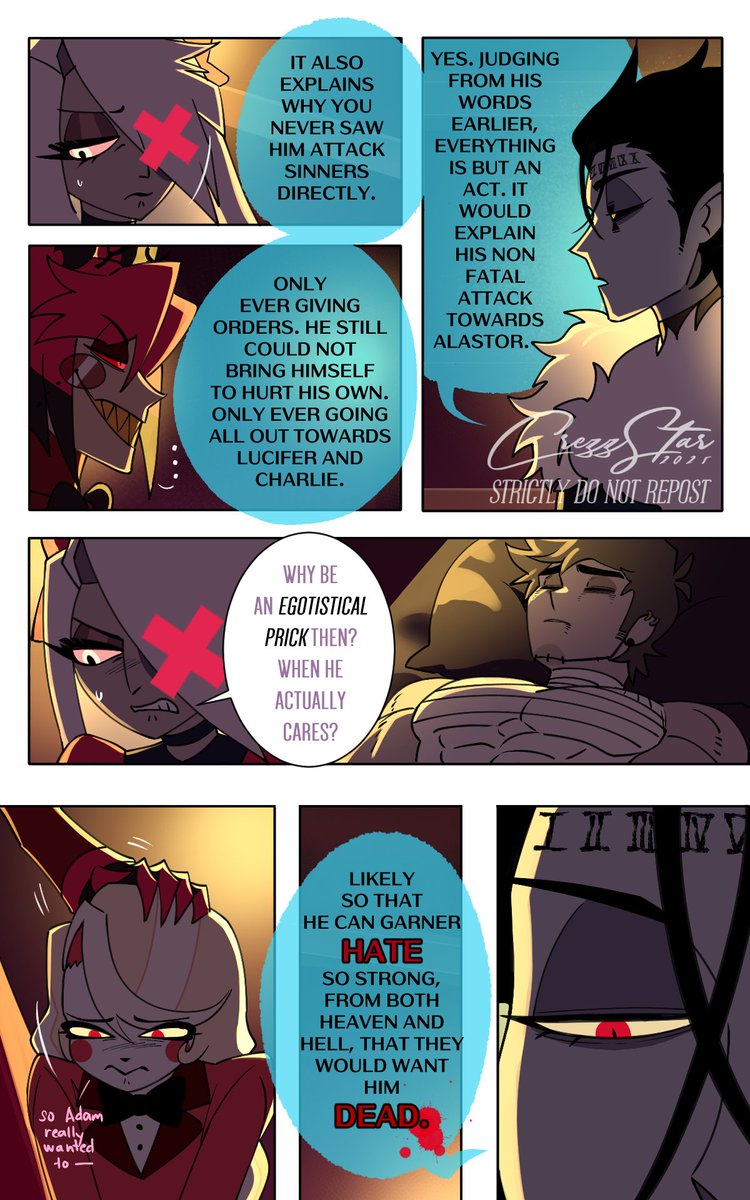 Unfinished role
(pg 14)

#hazbinhotel #hazbinhoteloc #hazbinhotelalastor #hazbinhoteladam #hazbinhotelvaggie #charliemorningstar