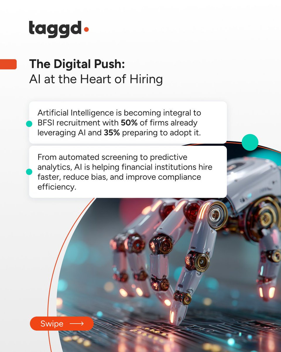 _taggd's tweet image. By 2030, the sector is projected to grow at 11.5% annually, creating nearly 2.5 lakh new jobs and expanding rapidly into India’s Tier-2 and Tier-3 cities.

Download the report now: lnkd.in/gtci32YT

#DecodingJobs2026 #HiringTrends #WorkforceOfTheFuture #Jobs #Hiring