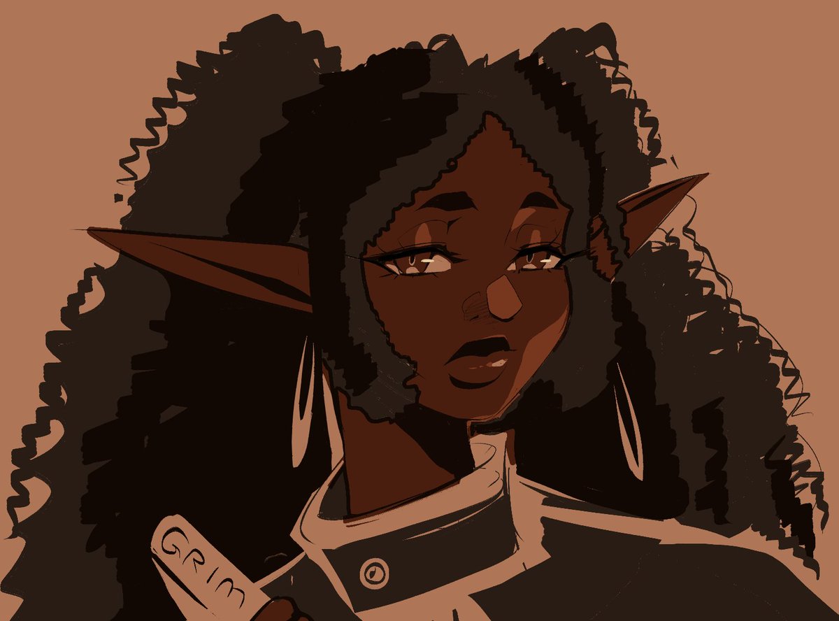 <a href="/JaharaJayde/">Jahara Jayde</a> Dark Elf Sketch