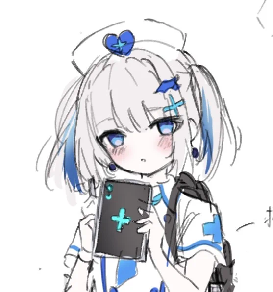 今回はキャラデザ設定からちゃんと描いてます