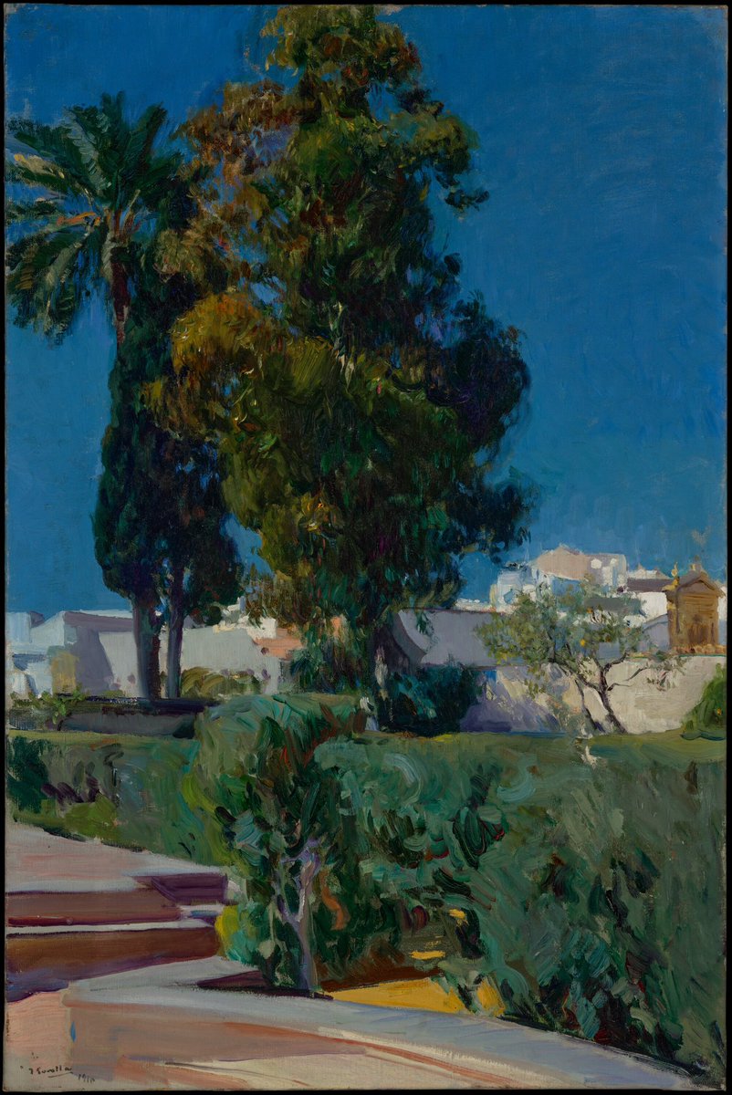 Joaquín Sorolla y Bastida (1863 - 1923)
Corner of the Garden, Alcazar, Sevilla
1910

#joaquínsorolla #artinfinitus