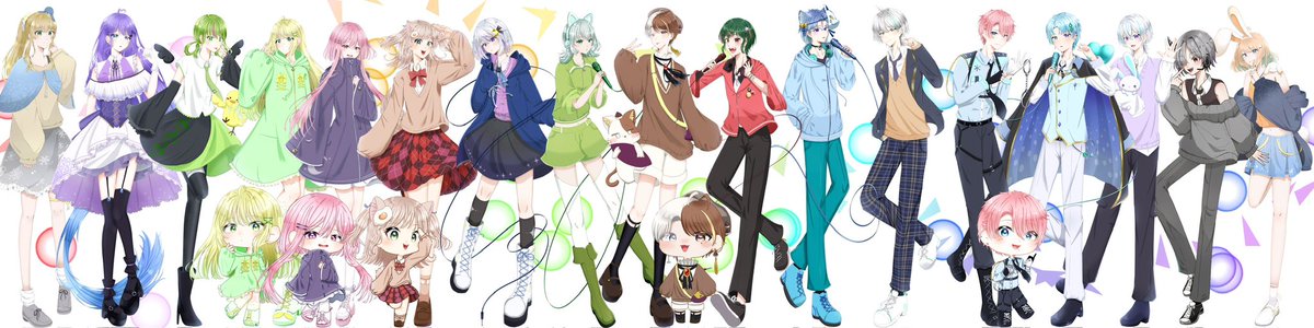 これ改めて見てもすごい………
皆さんたくさんのご依頼ありがとうございます\(//∇//)\！！

#イラスト依頼 
#立ち絵依頼 
#有償依頼受付中