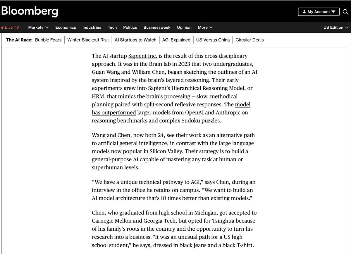 Sapient Intelligence tweet media