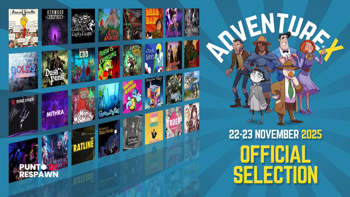 🆕 Torrezno Entertainment actualiza la demo de Legends of Castile

📰 María cobra vida con emociones y nuevas animaciones

➡️ Explora Castilla del siglo XIX, resuelve puzles, enfrenta jefes y descubre criaturas mitológicas

👉 puntoderespawn.com/noticias/legen…

<a href="/AdvXConf/">AdventureX</a> | <a href="/LegendsCastile/">Legends of Castile 🏰 🔜 AdventureX</a>