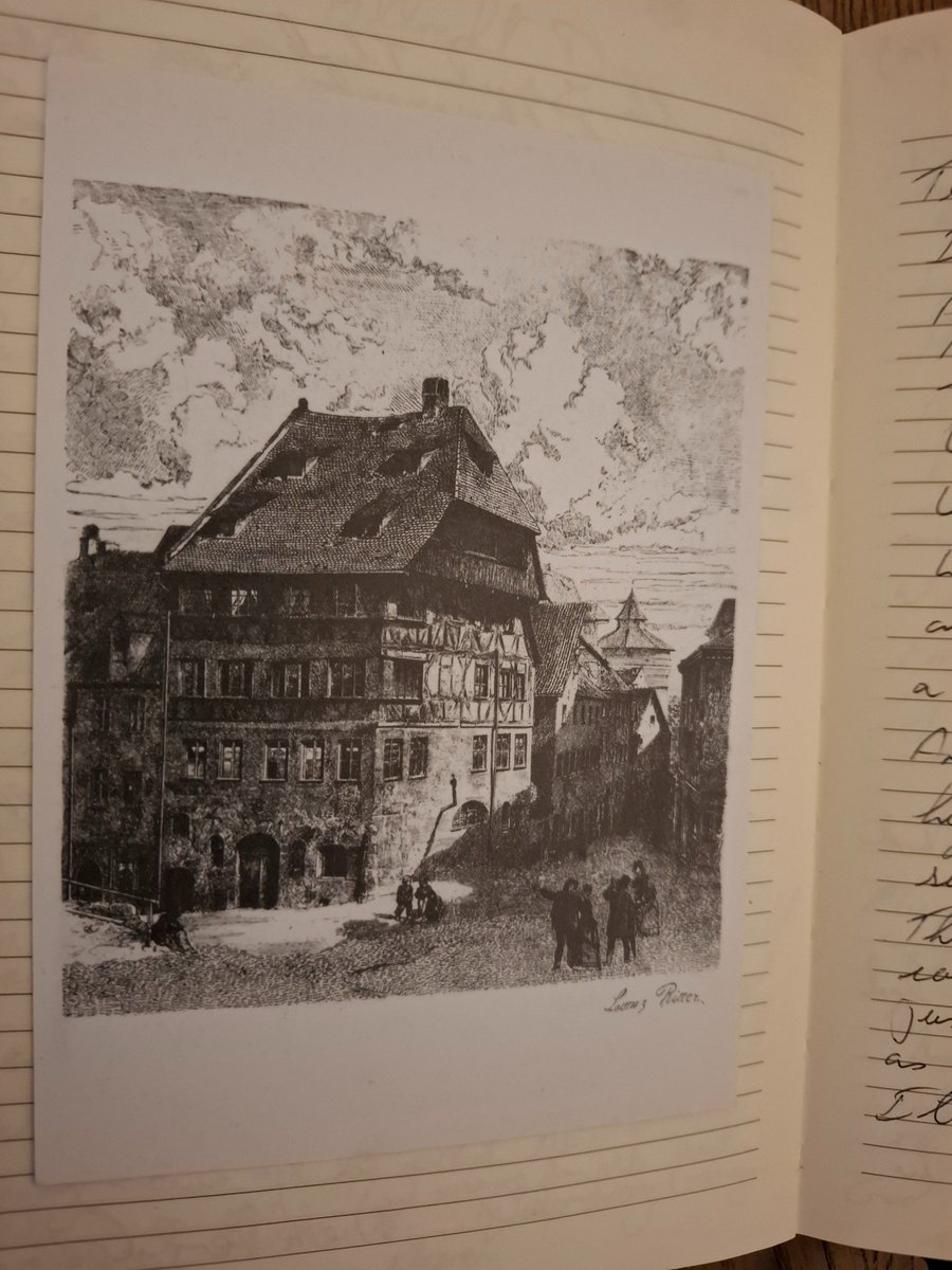 14th August 2022 I visited Albrecht Durer house Nuremburg, Germany if only to kiss the printing press #thenovemberchronicles #durer