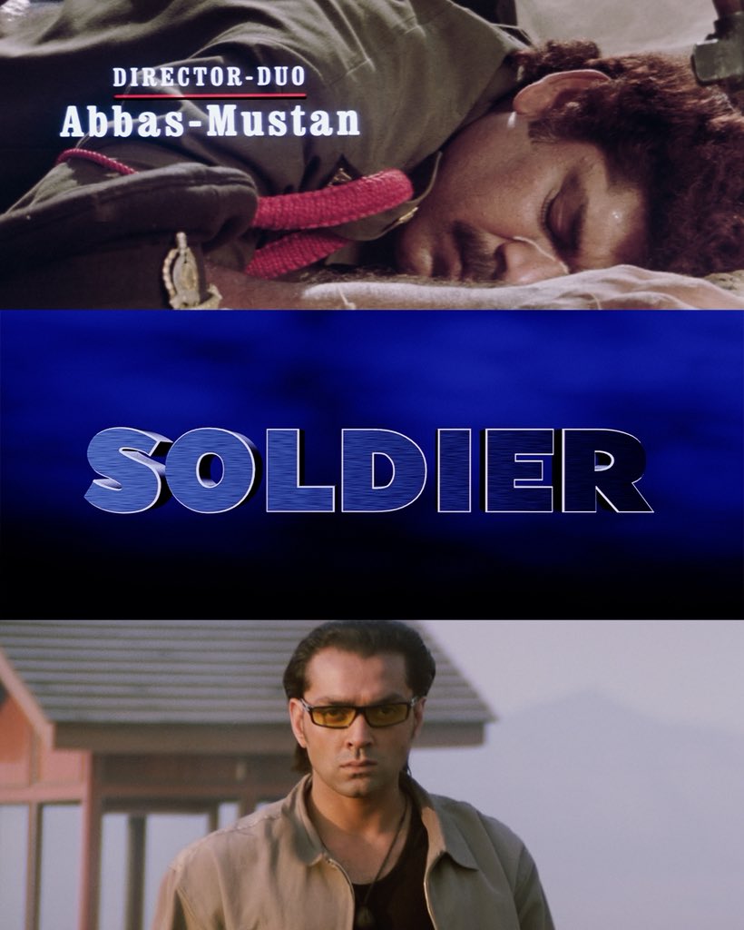 TipsFilmsInd's tweet image. 27 years of action, revenge, and pure Bollywood drama, Soldier lives on! 💥
.
.
(Tips Films, Soldier)
.
.
#TipsFilms #27YearsOfSoldier