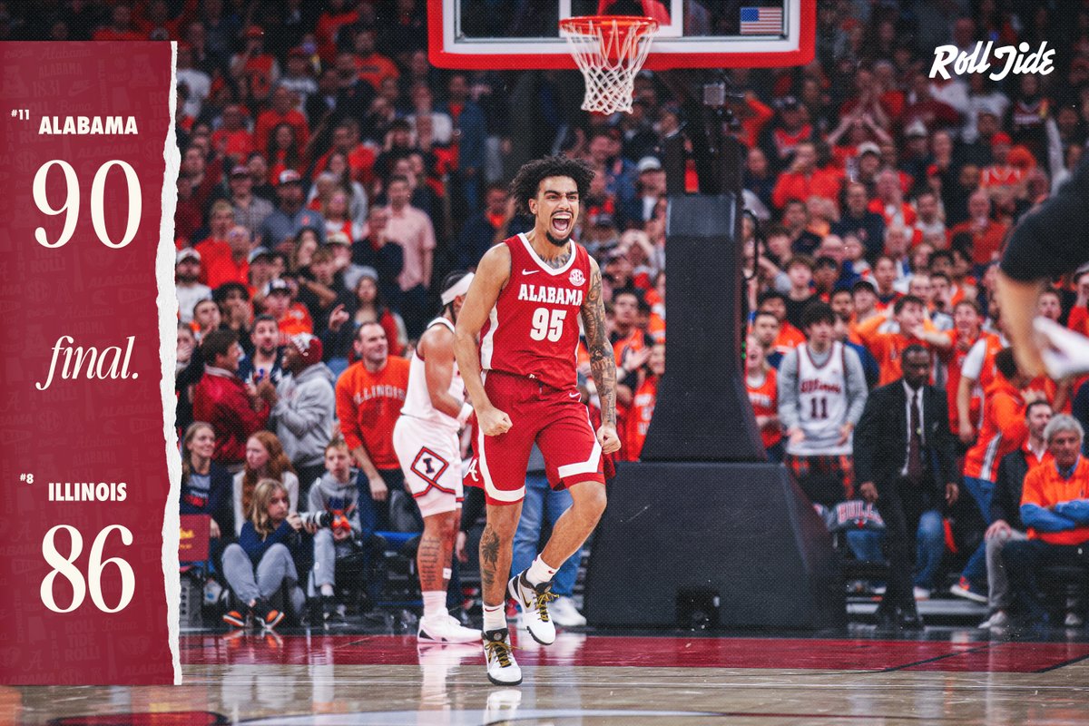 UA_Athletics's tweet image. And scene. 🎬

#RollTide | @AlabamaMBB