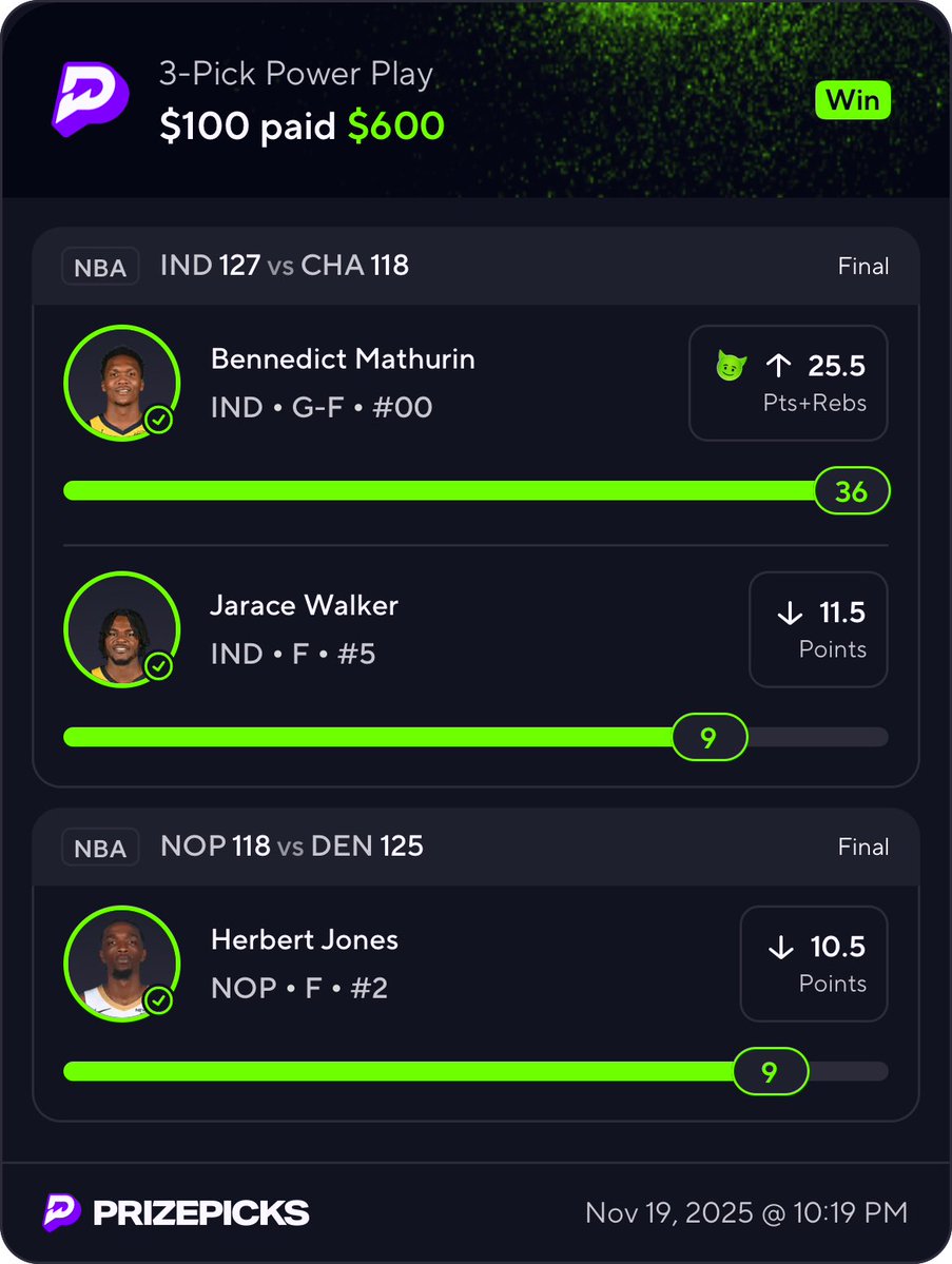 CushPlayerProps's tweet image. SO MANY WINNING SLIPS IN PREMIUM TONIGHT OMG🤯