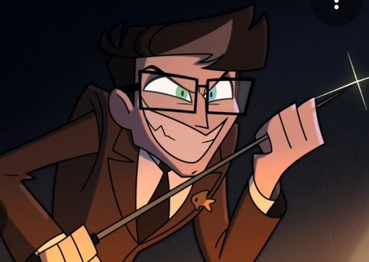 1012_dino's tweet photo. I just clocked something, Vox's human design and one of his victims have an uncanny resemblance to two well known late night hosts 👀 #HazbinHotel #VincentWhittman #Vox https://t.co/PRBlWPN4XH