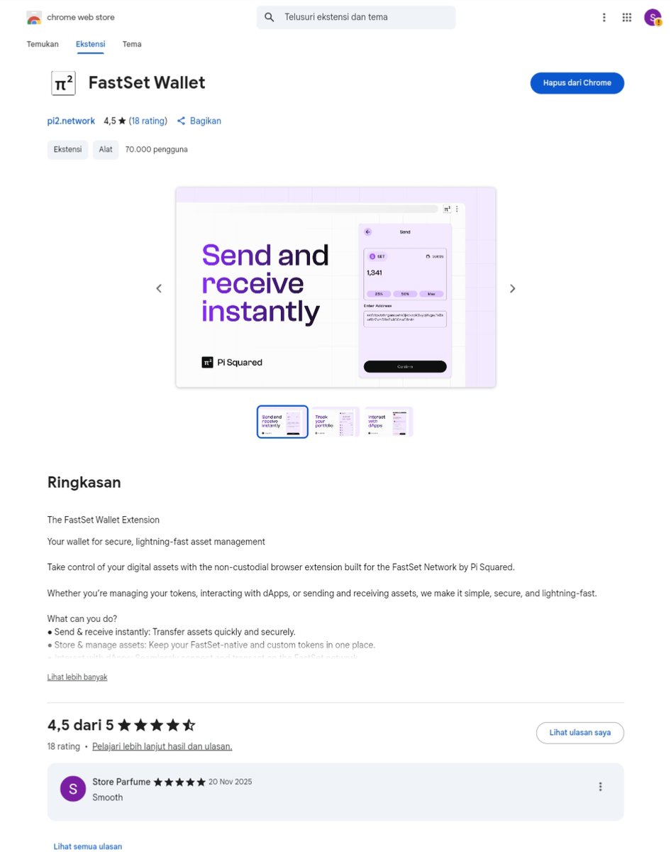 Janaka1D's tweet image. Just tried FastSet Wallet — it&apos;s fast, lightweight, and has a really nice UI. All transactions feel instant, and the system is verifiable by default, making it even more secure and transparent.
A simple, fast, and clear wallet.

#fastsetwallet