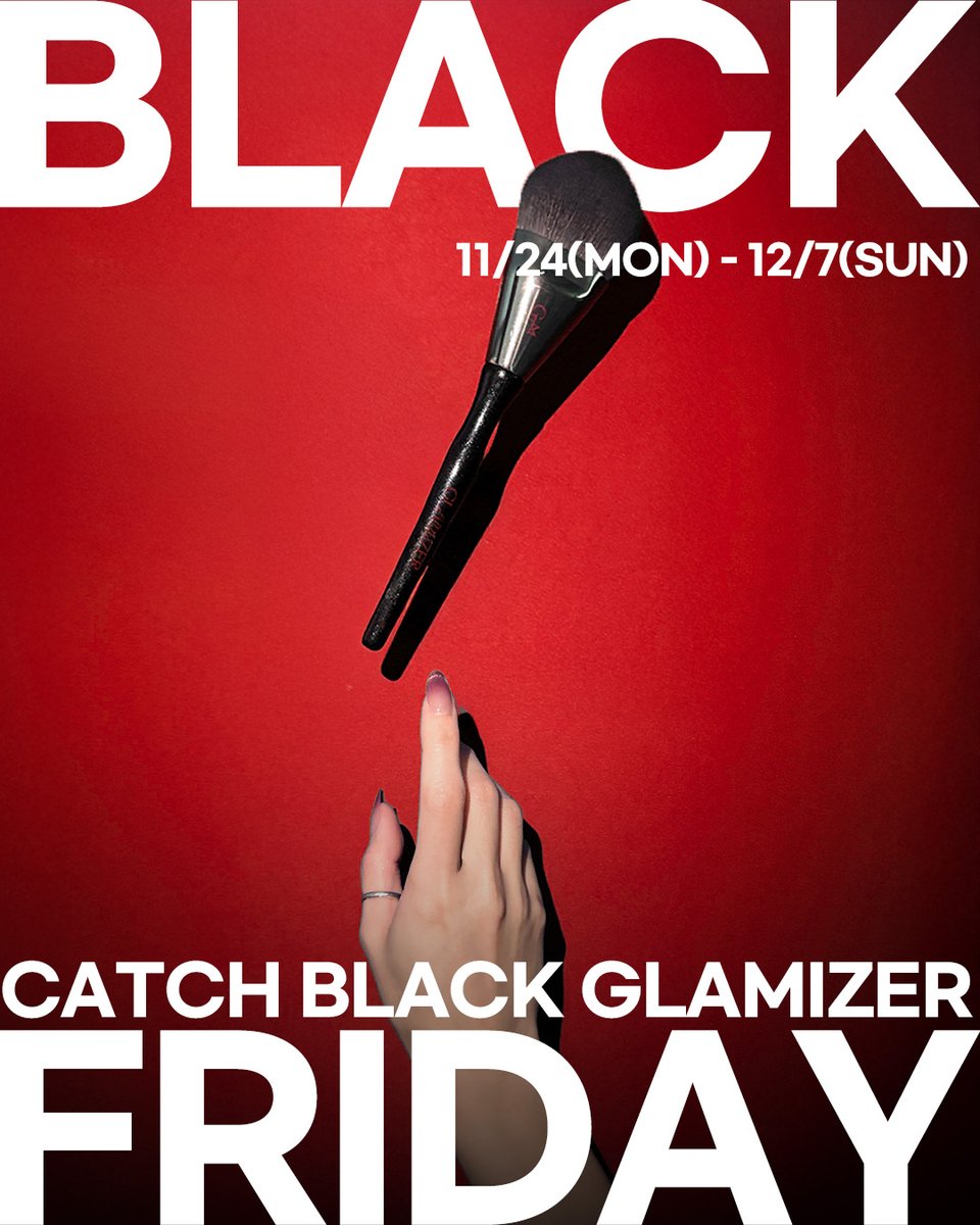 glamizer_'s tweet photo. 하늘에서 떨어진 단 하나의 블랙, 지금 잡으세요☄️
11.24 — 12.07
최대 40%
🎁 럭키박스
🎟️ 선착순 쿠폰
✨ 베스트 2+1
🖤 2개 이상 구매 시 V02 증정
📉 올해 마지막 최대 할인 혜택까지
이 기회는 이번 블프에만 제공됩니다
➰ Now available at https://t.co/U9k6Qo47ME
#GLAMIZER #CatchBlackGlamizer #BlackFriday