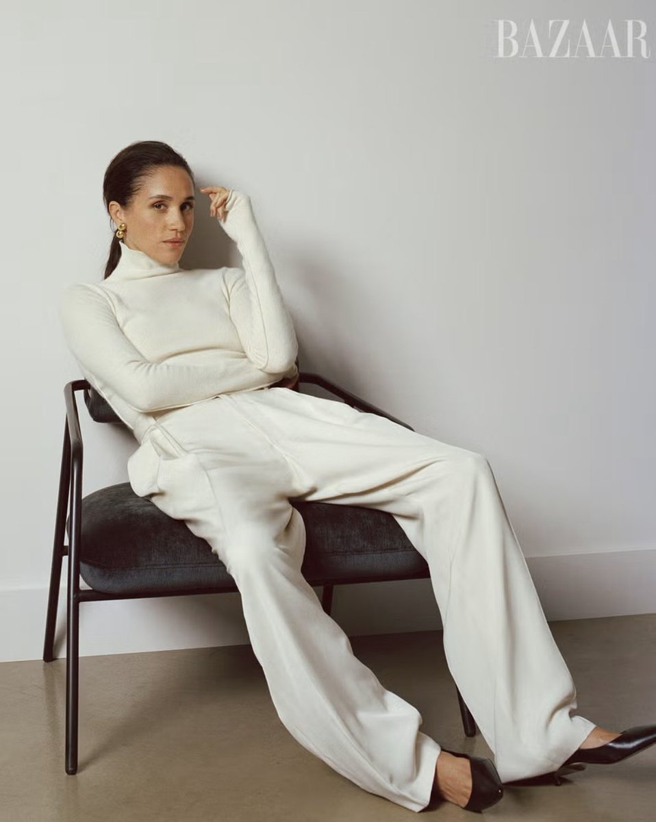 My Timeline is Glorious 😍

This is My Favorite Photo of Meghan, The Duchess of Sussex in Harper’s Bazaar Magazine 😍