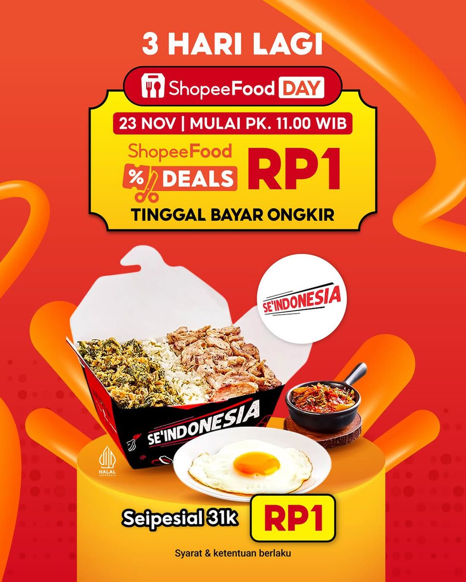 Raaniin121's tweet photo. Promo Shopee food!!! 
https://t.co/EgurLEvXq3 https://t.co/VraQb9T4to